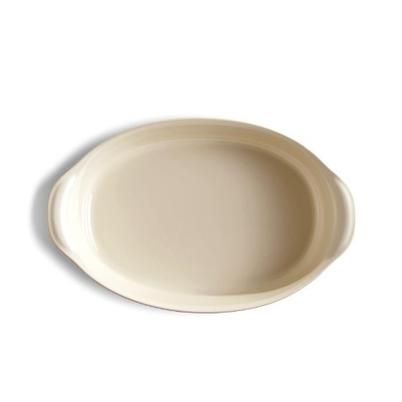 Emile Henry Cream Oval Oven Dish Medium