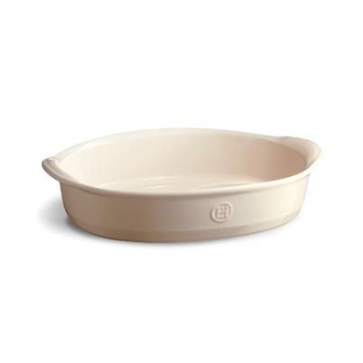 Emile Henry Cream Oval Oven Dish Medium