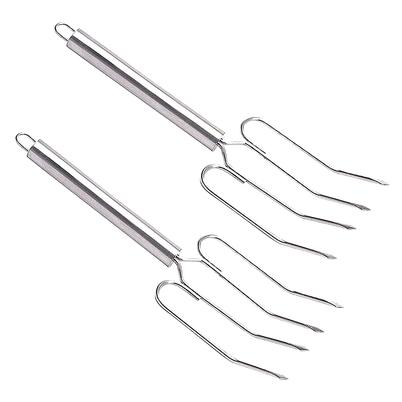MasterClass Stainless Steel Oven Forks Set of 2