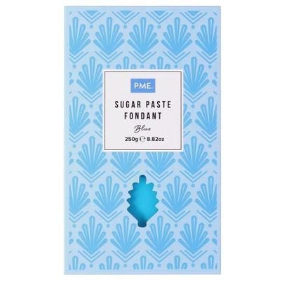 PME Sugar Paste Fondant Blue 250g