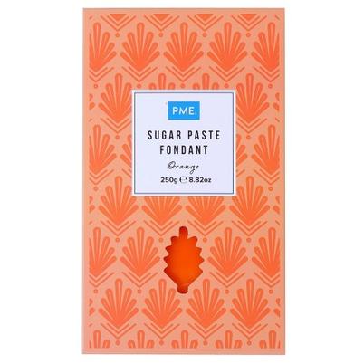 PME Sugar Paste Fondant Orange 250g