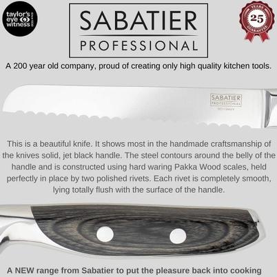 Sabatier Professional Serrated Bread Knife 20cm