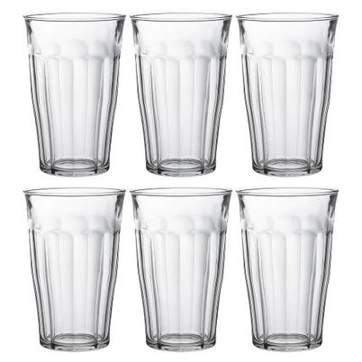 Duralex Picardie Set of 6 Clear Highball Tumblers 500ml