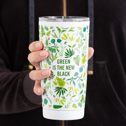 Pure Green New Black Tumbler 600ml