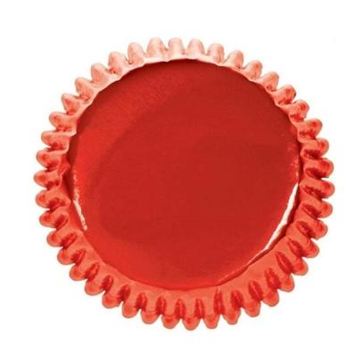 Culpitt 45 Red Metallic Foil Baking Cases