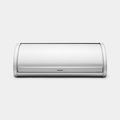Brabantia Roll Top Bread Bin Metallic Grey