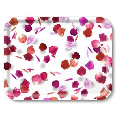 Jamida Rose Petals Large Tray by Michael Angove 43x33cm