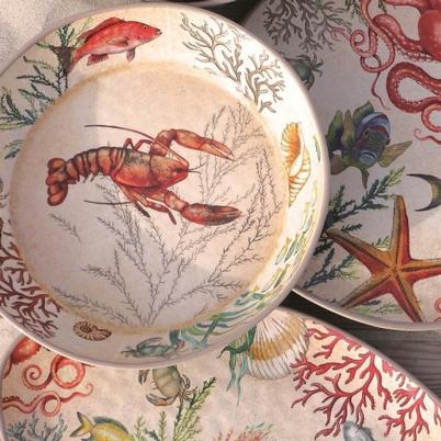 Sea Life Spaghetti Bowl 37cm