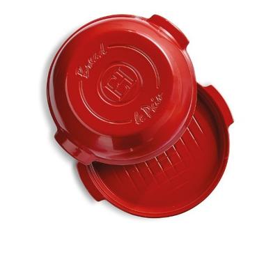 Emile Henry Red Round Bread Baker