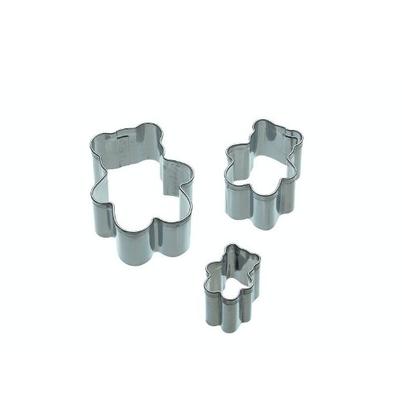 Sweetly Does It Set of 3 Bear Fondant Cutters