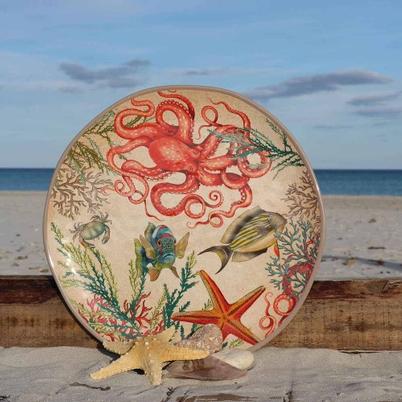 Sea Life Round Platter 42cm
