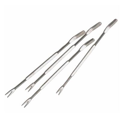 KitchenCraft Set of 4 Stainless Steel Seafood Forks 