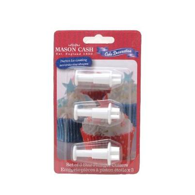 Mason Cash Set of 3 Star Plungers Cutters