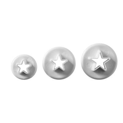 Mason Cash Set of 3 Star Plungers Cutters