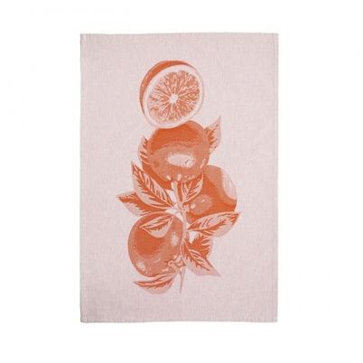 Casafina Fruits Set of 2 Kitchen Towels Oranges