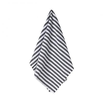 Casafina Stripes Set of 2 Kitchen Towels Blueberry