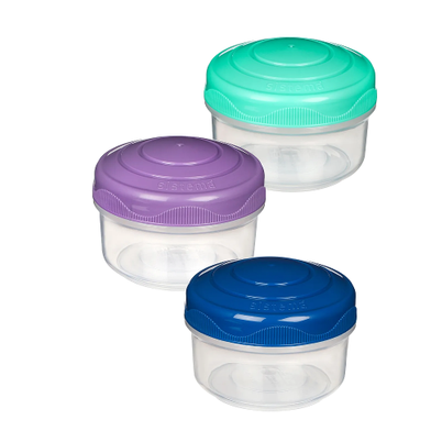 Sistema Mini Bites To Go 130ml 3 Pack