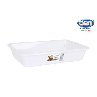 Multi-purpose Storage Tray White 31x20x6cm