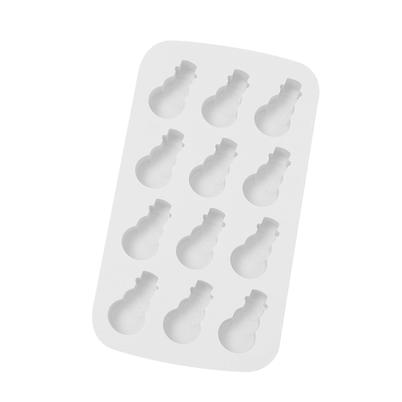 Eddingtons Festive Mold Snowman Silicone Tray 12 Cup