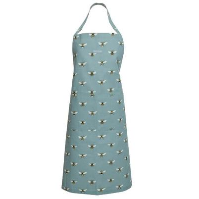 Sophie Allport Bees Teal Adult Apron