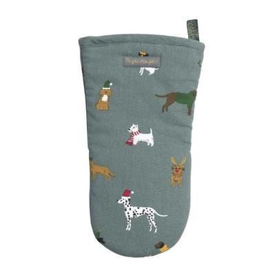Sophie Allport Christmas Dogs Oven Mitt