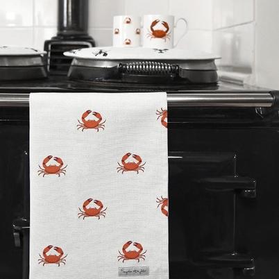 Sophie Allport Crab Tea Towel