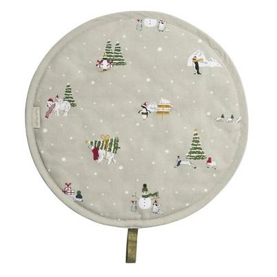 Sophie Allport Snow Season Circular Hob Cover