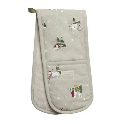 Sophie Allport Snow Season Double Oven Glove