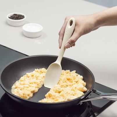 Zeal Silicone Spatula Spoon Small Cream