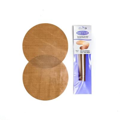 Bake-O-Glide Reusable Non-Stick Sponge Cake Liners 2pc