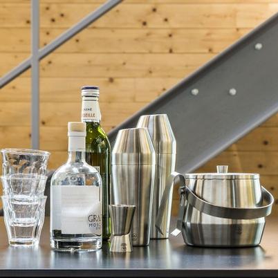 Leopold Vienna Ice Bucket & Tongs