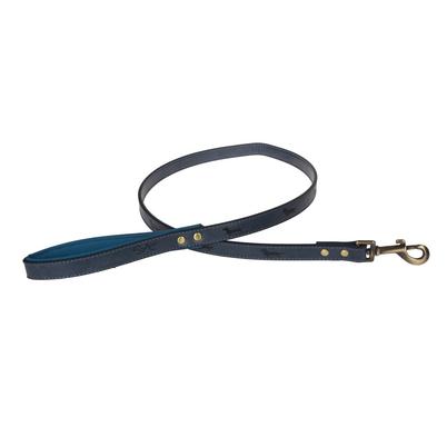 Sophie Allport Stamped Dog Lead Teal Small