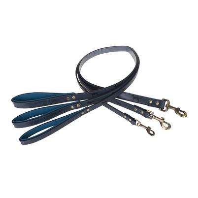 Sophie Allport Stamped Dog Lead Teal Small