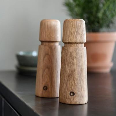CrushGrind Stockholm Grinder Oak 17cm
