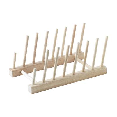 Stow Green Wooden Large Plate Holder