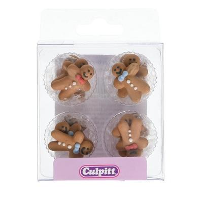 Culpitt Sugar Piping Gingerbread Men 12pc