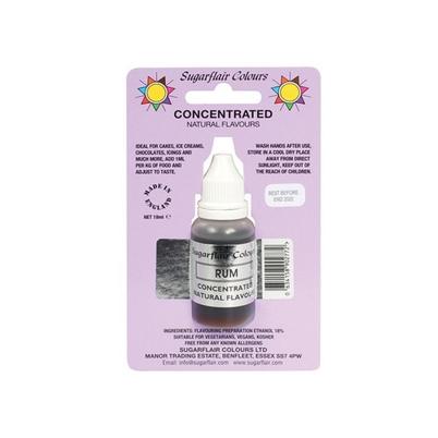 Sugarflair Colours Concentrated Natural Flavours Rum 18ml