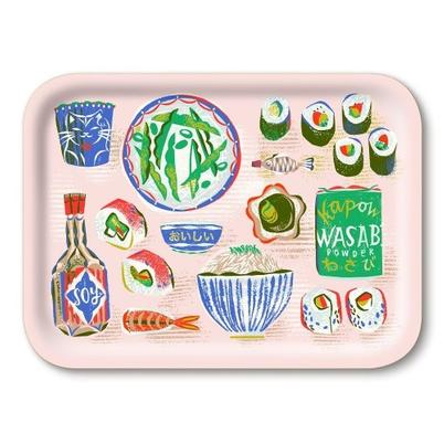 Jamida Sushi Small Tray by Asta Barrington 27x20cm