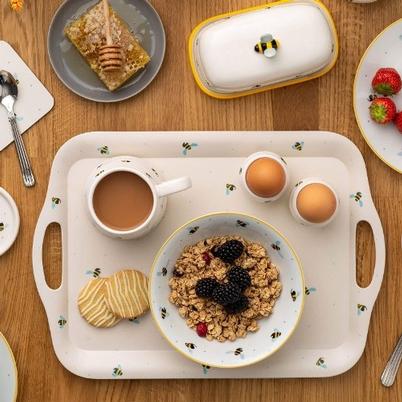 Price & Kensington Sweet Bee Bamboo Tray Small