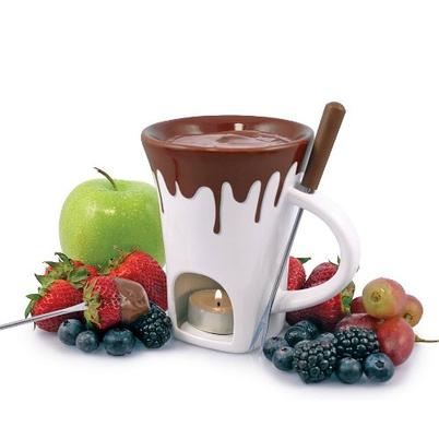 Swissmar Nostalgia Chocolate Fondue Mug Set