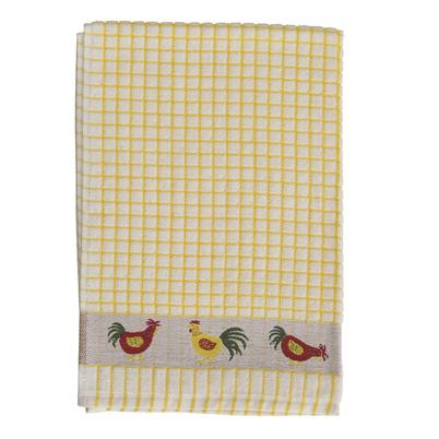 Samuel Lamont Poli Dri Tea Towel Yellow Hen