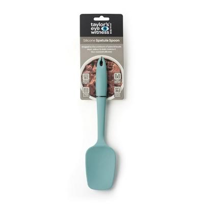 Taylor's Eye Witness Aqua Silicone Spatula Spoon