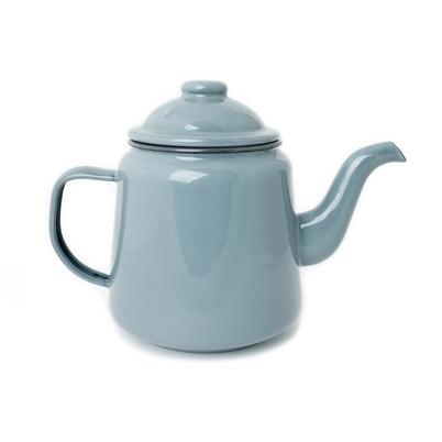 Falcon Enamel Teapot Pigeon Grey 14cm