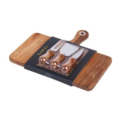 Tempa Fromagerie Rectangle 4pc Cheese Set