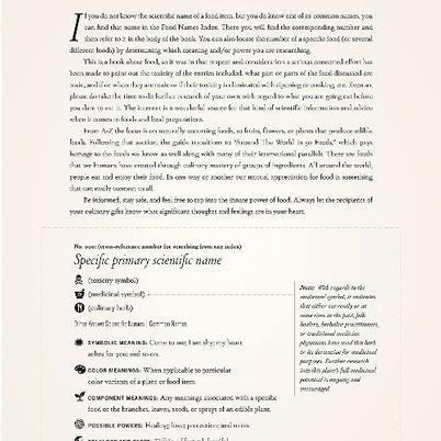 The Complete Language of Food by S. Theresa Dietz