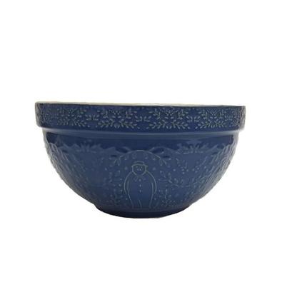 The Snowman Mixing Bowl Blue