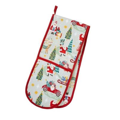 Ulster Weavers Recycled Cotton Double Oven Glove Tis the Season