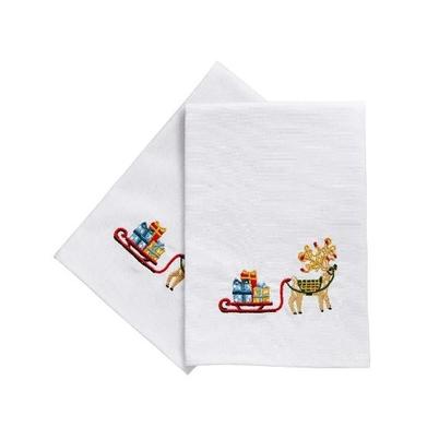 Ulster Weavers Recycled Cotton Set of 2 Napkins Tis the Season