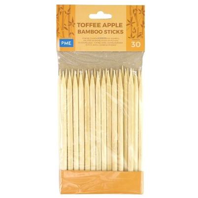 PME Toffee Apple Bamboo Sticks 30pk