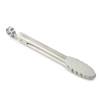 Zeal Silicone Mini Kitchen Tongs French Grey